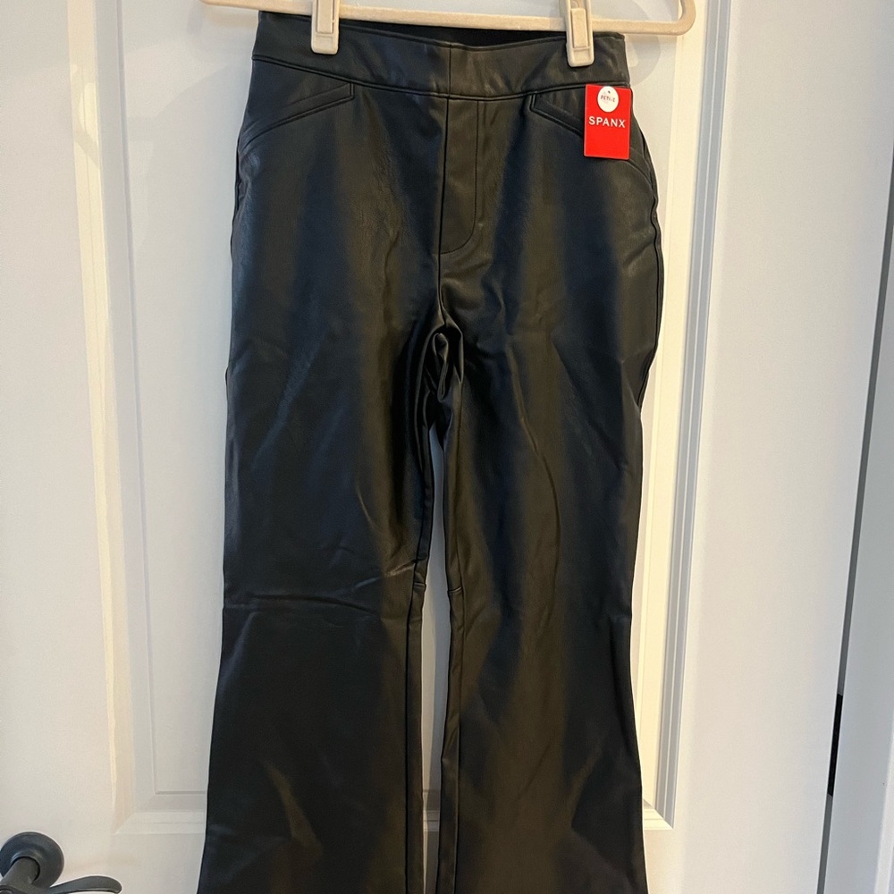 Spanx leather pants